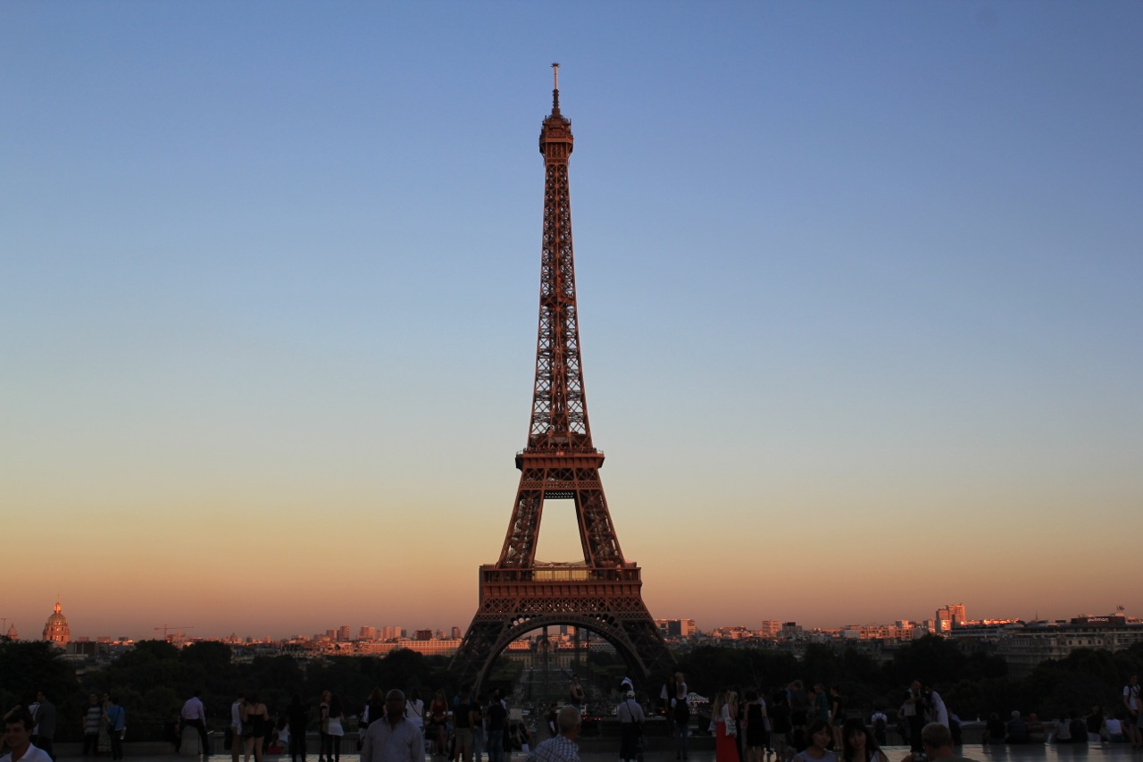 Eiffel Tower Sunset