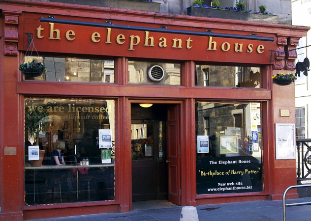 Where it all began - the Elephant House Cafe