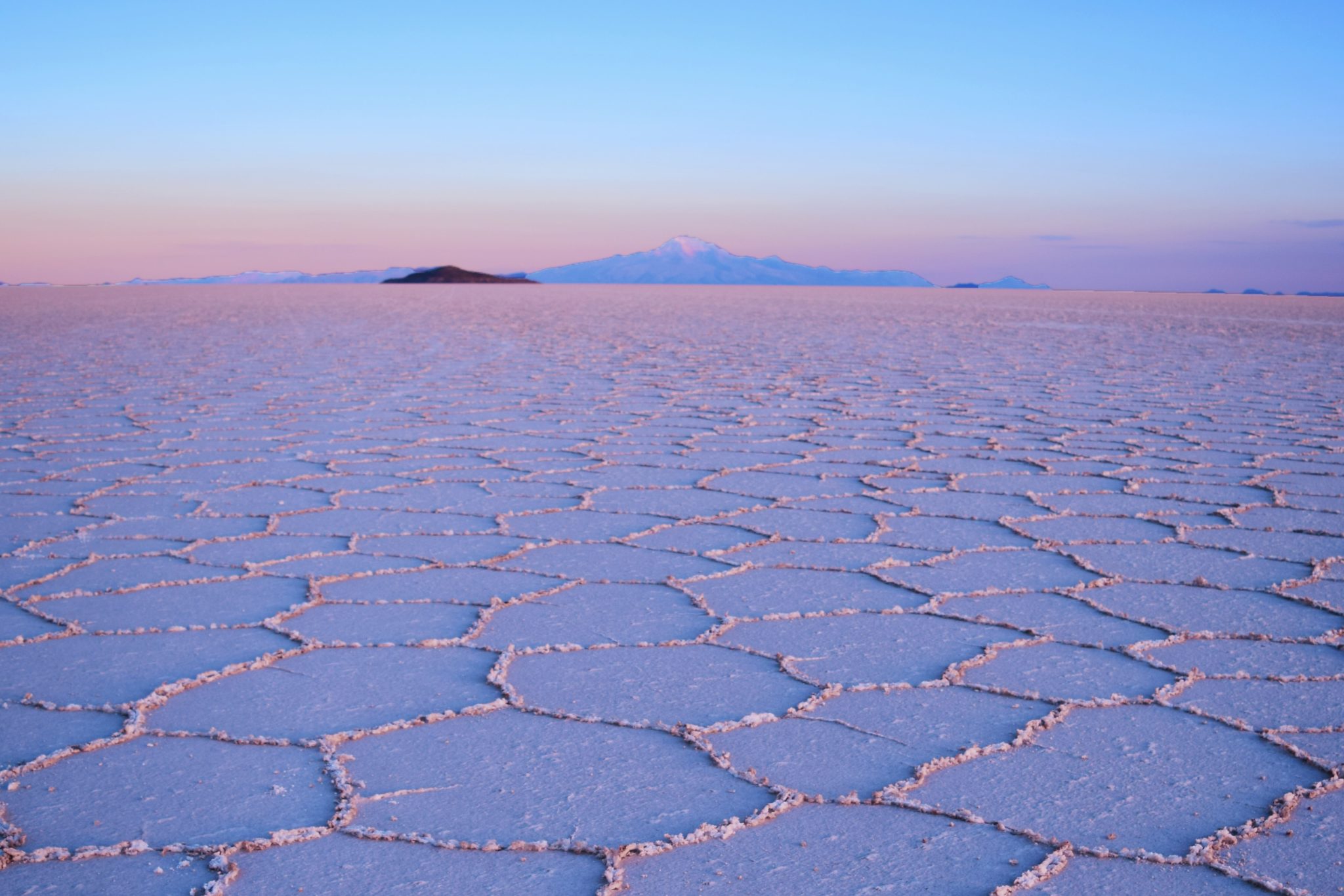 Uyuni salt flats Bolivia