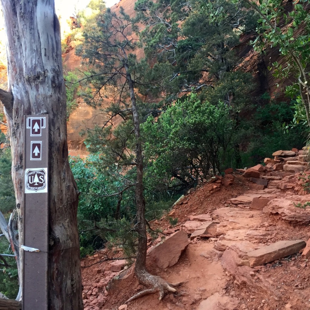 hiking in Sedona