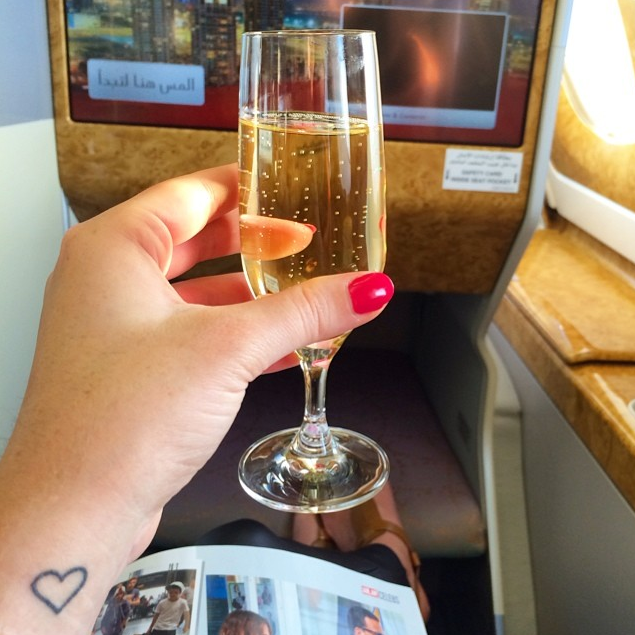 Champagne Business Class