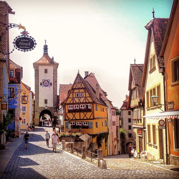 Los pueblos más bonitos para visitar en Alemania, Rothenberg ob der Tauber