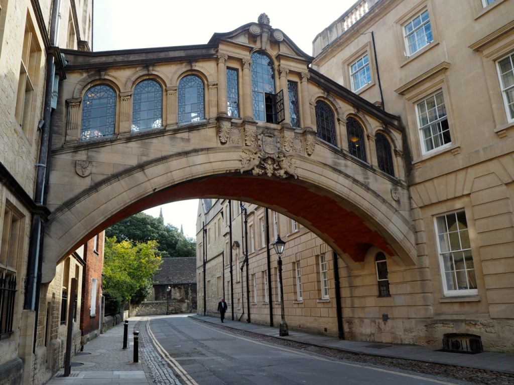 Puente de los suspiros de Oxford