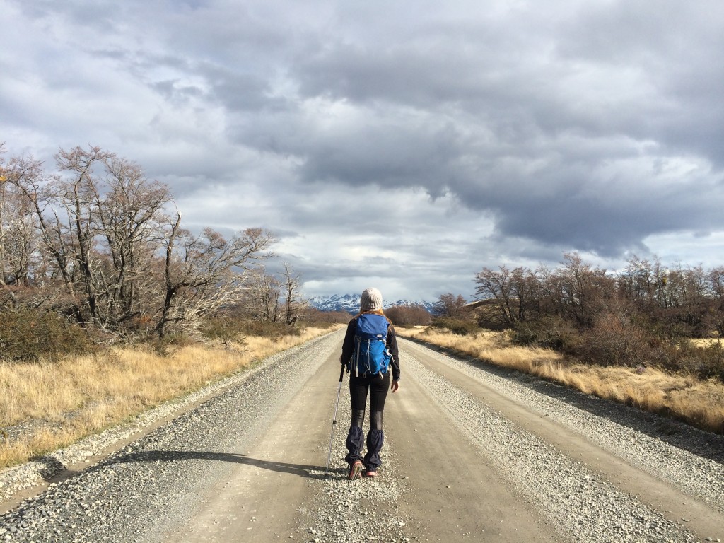 Brooke en la Patagonia