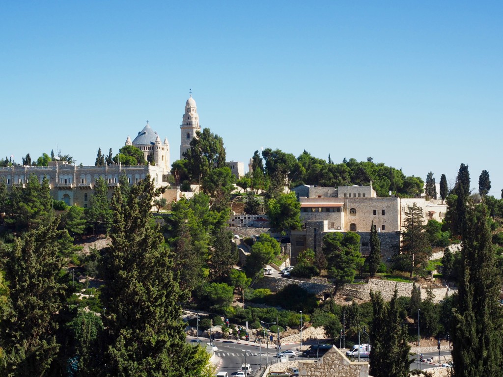 Vista del casco antiguo de Jerusalén