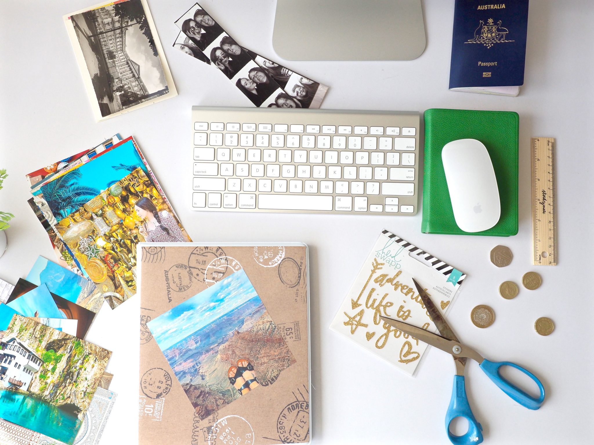 Travel Scrapbook DIY