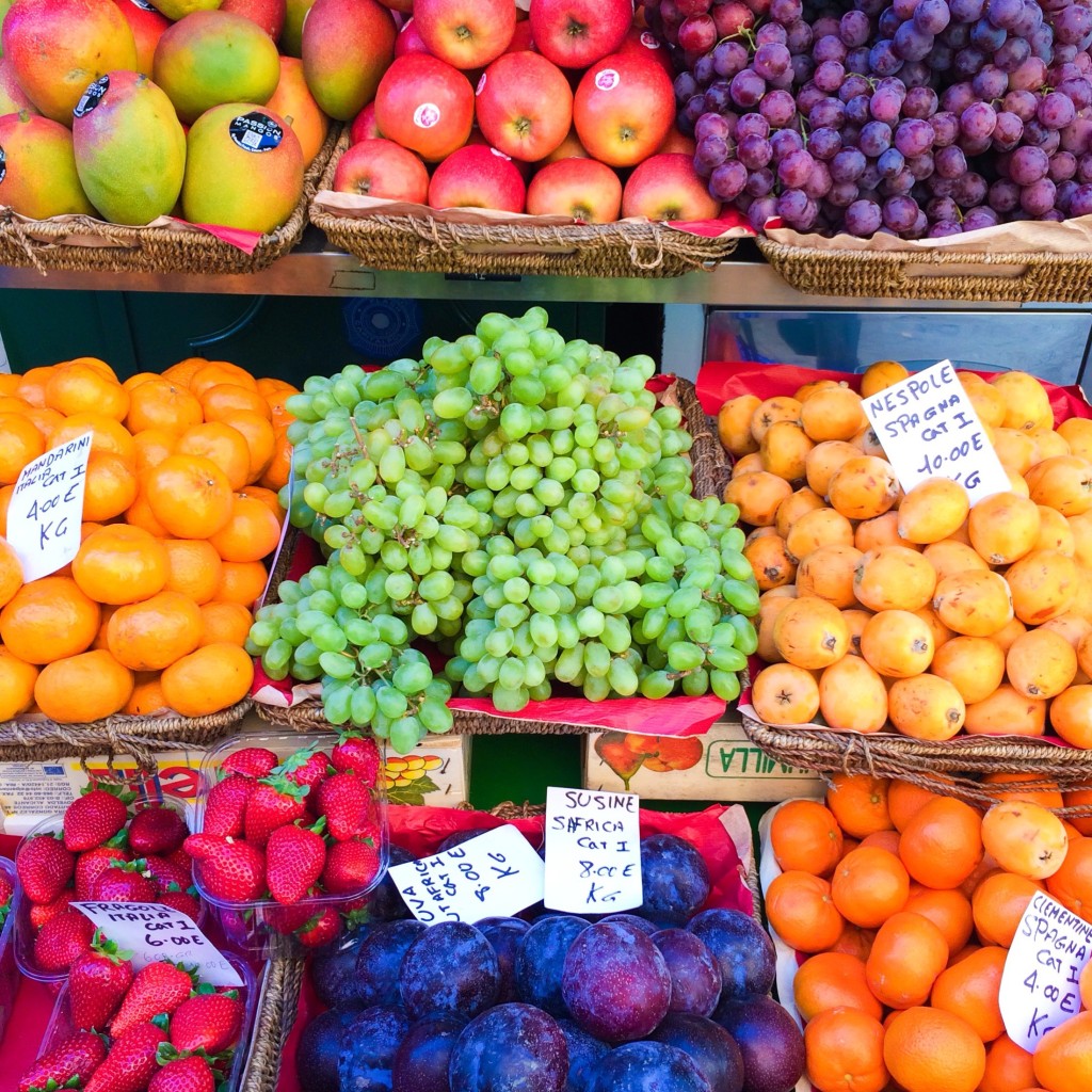 Rome fresh fruit