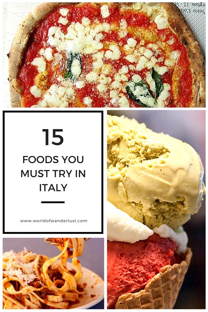 Italian foods you must try