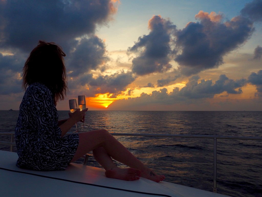 Sunset Cruise in the Maldives