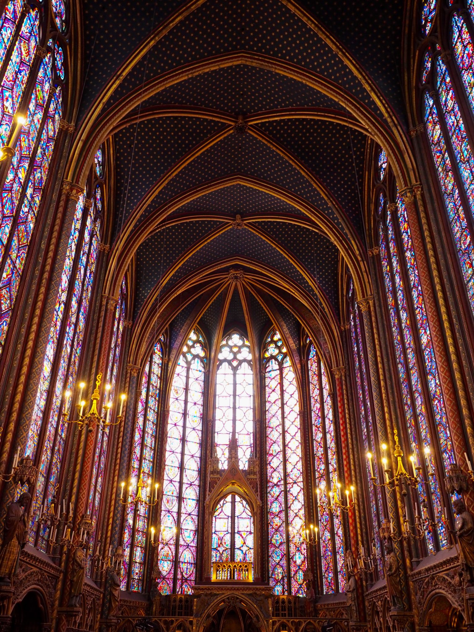 Interior de Saint Chapelle