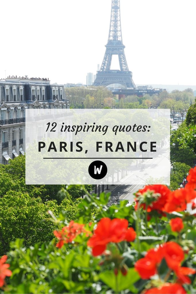 Quotes About Paris