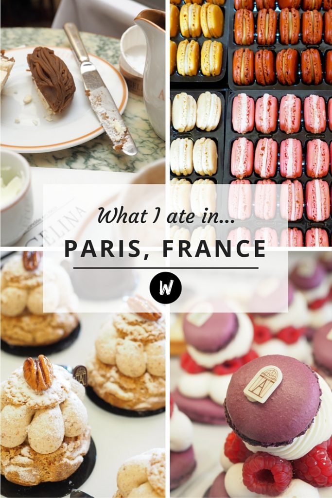 What I ate in Paris