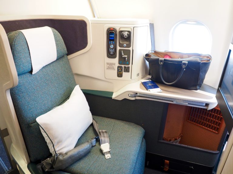 Cathay Pacific Business Class Review - World of Wanderlust