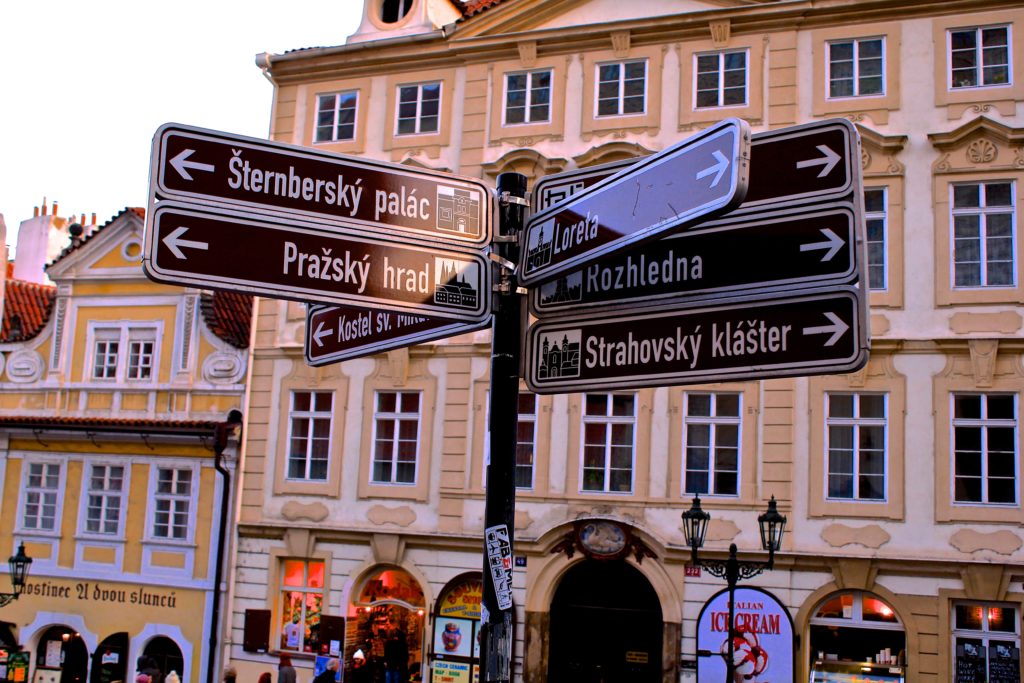 walking tour map of prague