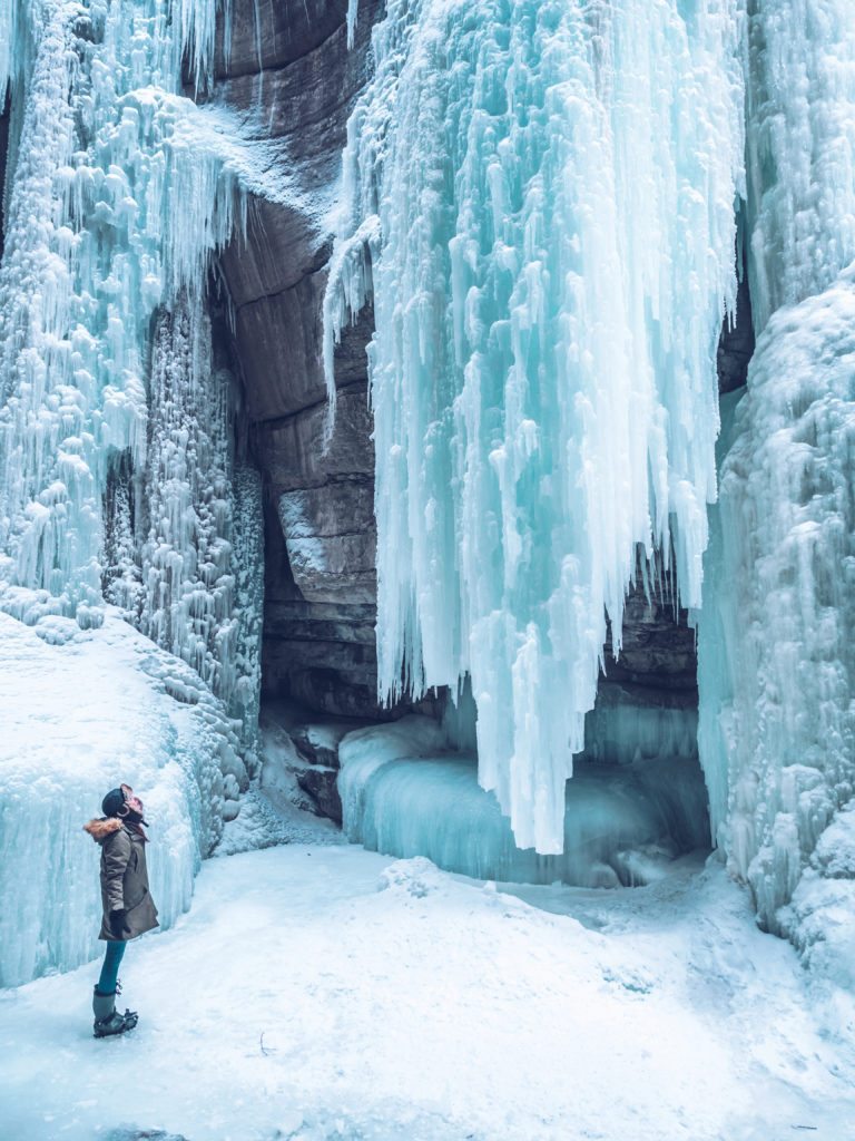 jasper national park in winter