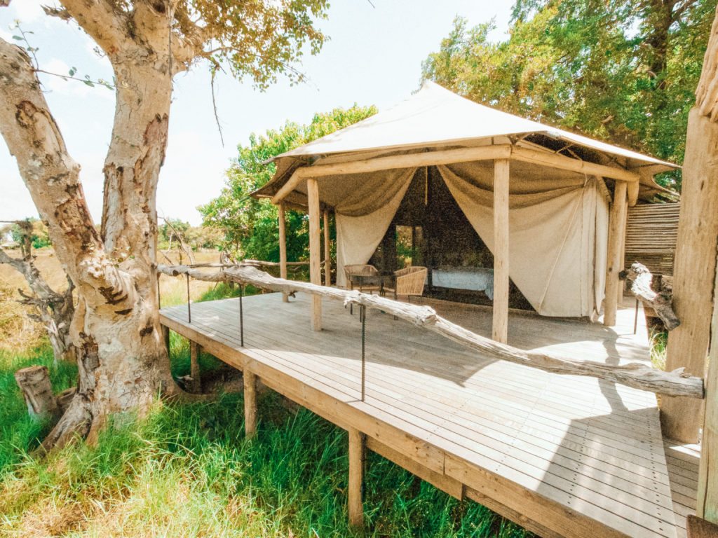 Campamento de tiendas de campaña Nxabega Botswana |  MUNDO DE WANDERLUST