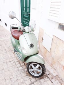Renting a vespa in Cannes