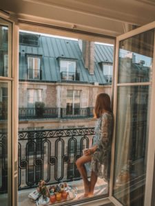 Brooke Saward in Paris