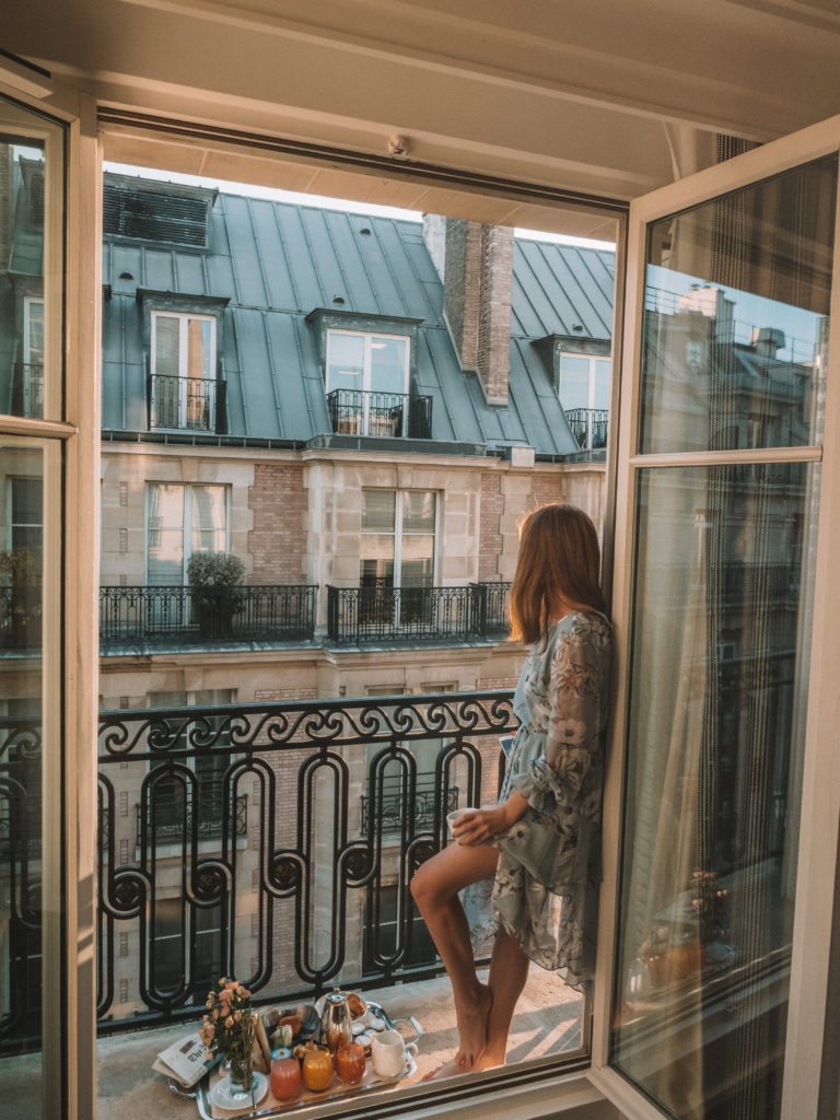 Brooke Saward in Paris