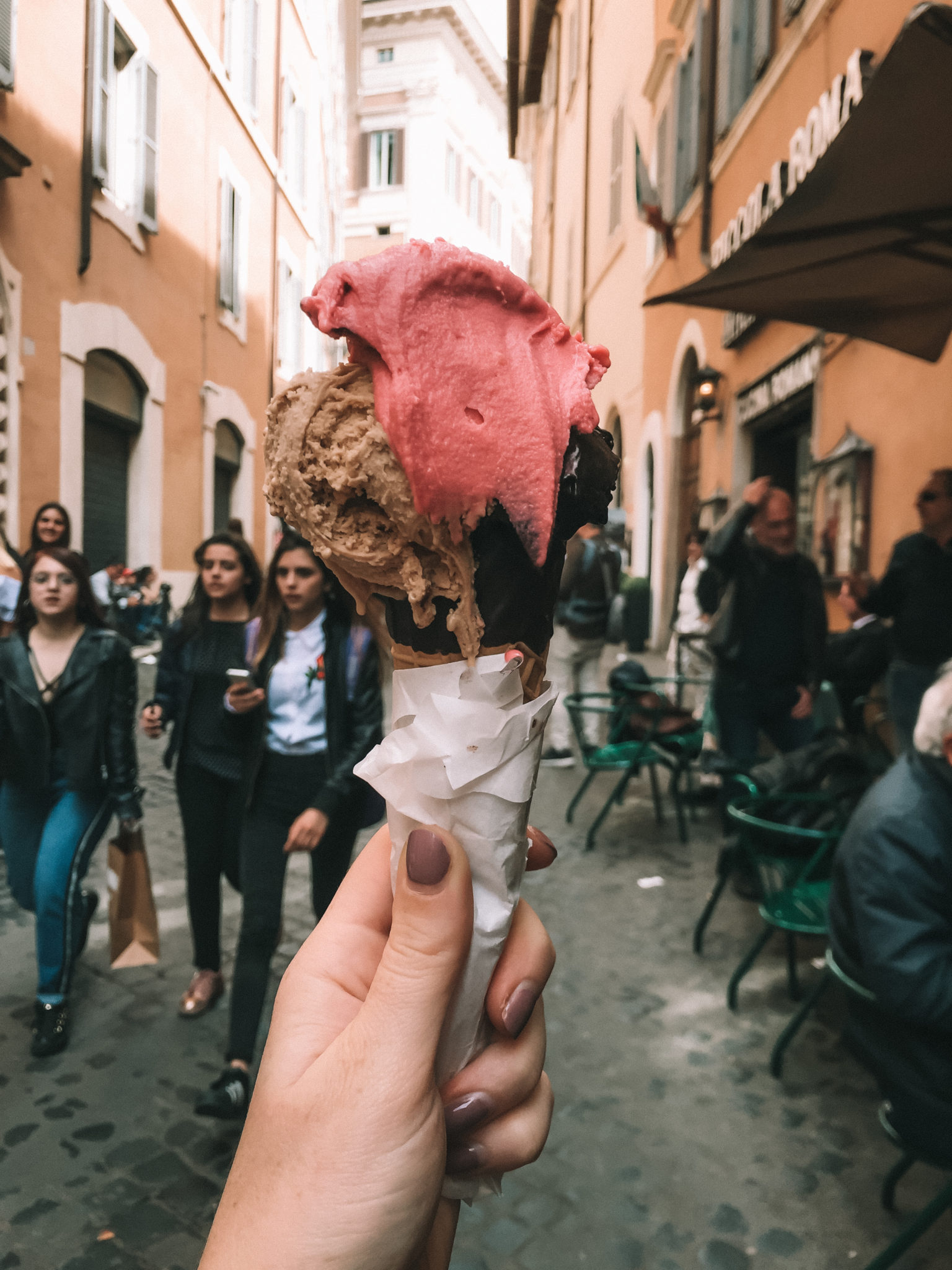 Mejor helado de Roma |  MUNDO DE WANDERLUST