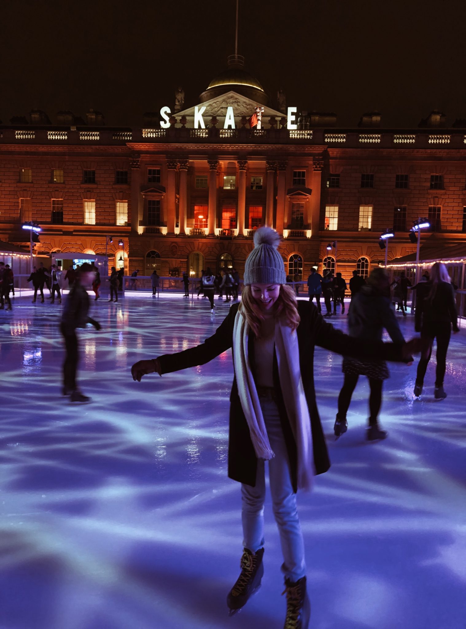 Ice Skating at Somerset House