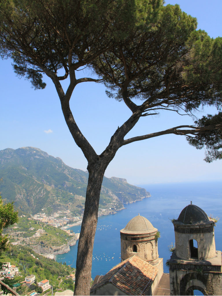 tourist map of ravello italy