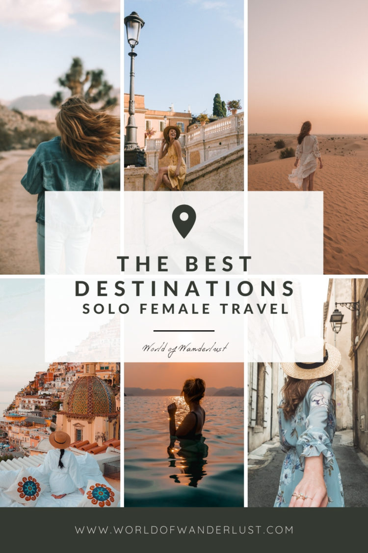 The 20 Best places for solo female travel World of Wanderlust