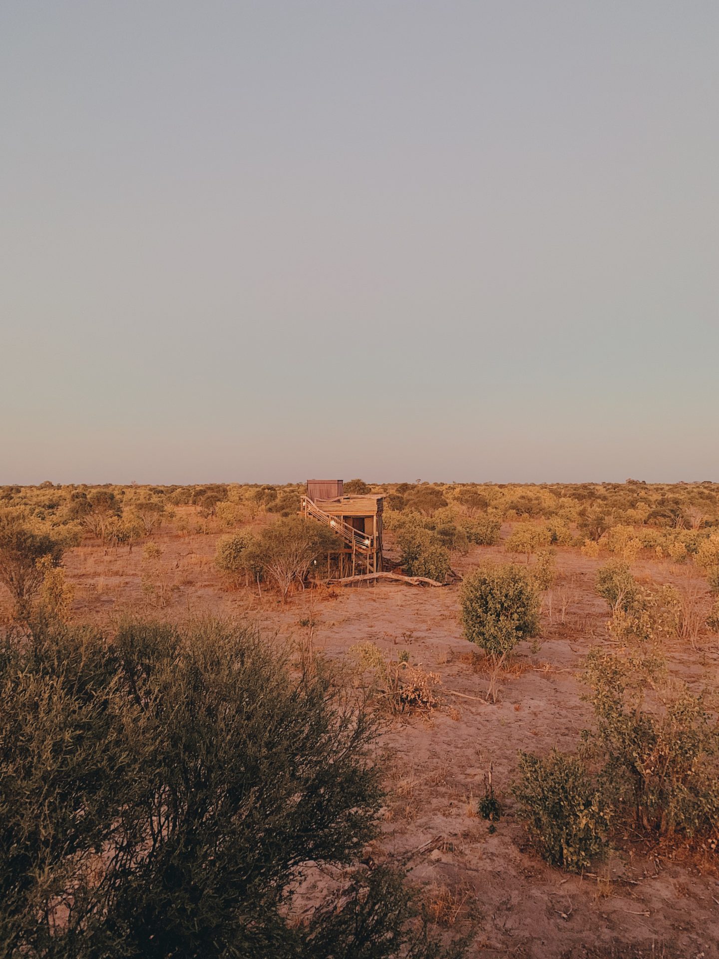 Bor på Skybeds Botswana