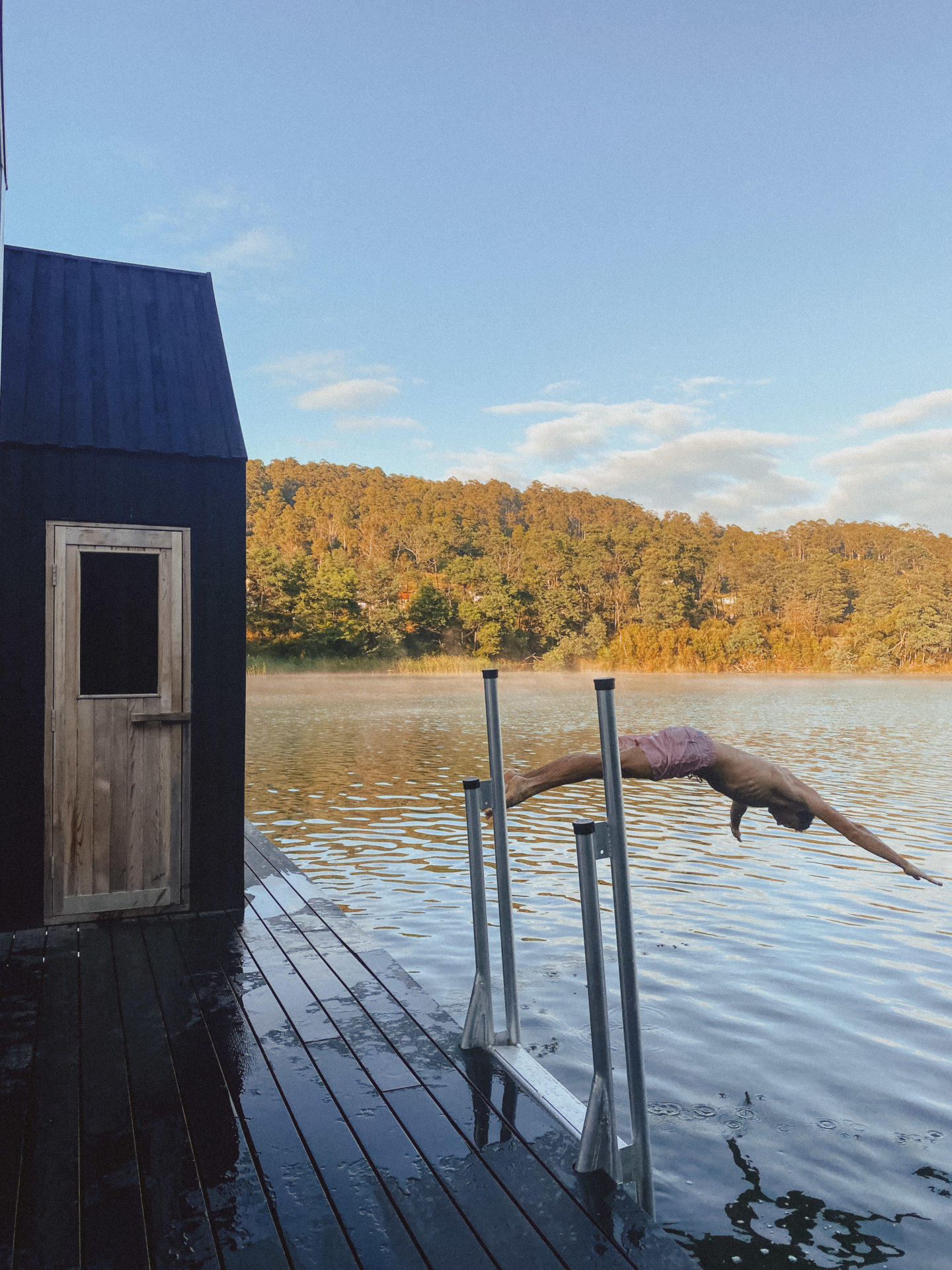 Derby Tasmania Floating Sauna |  World of Wanderlust