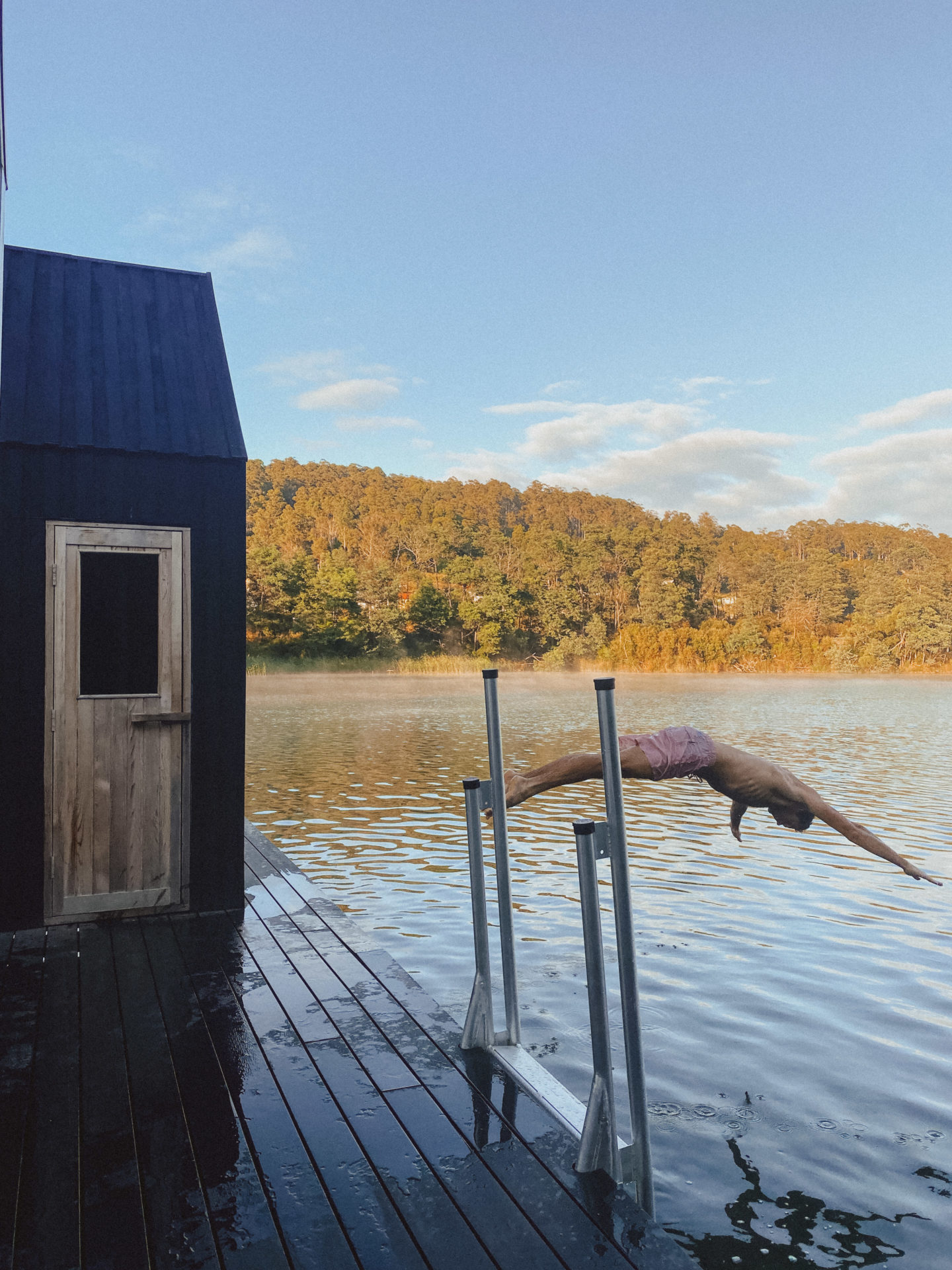 Derby de sauna flotante Tasmania |  Mundo de pasión por los viajes