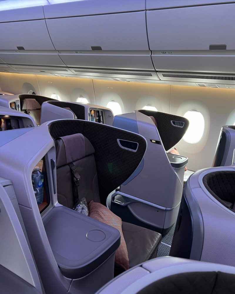 singapore airlines frankfurt new york business class review