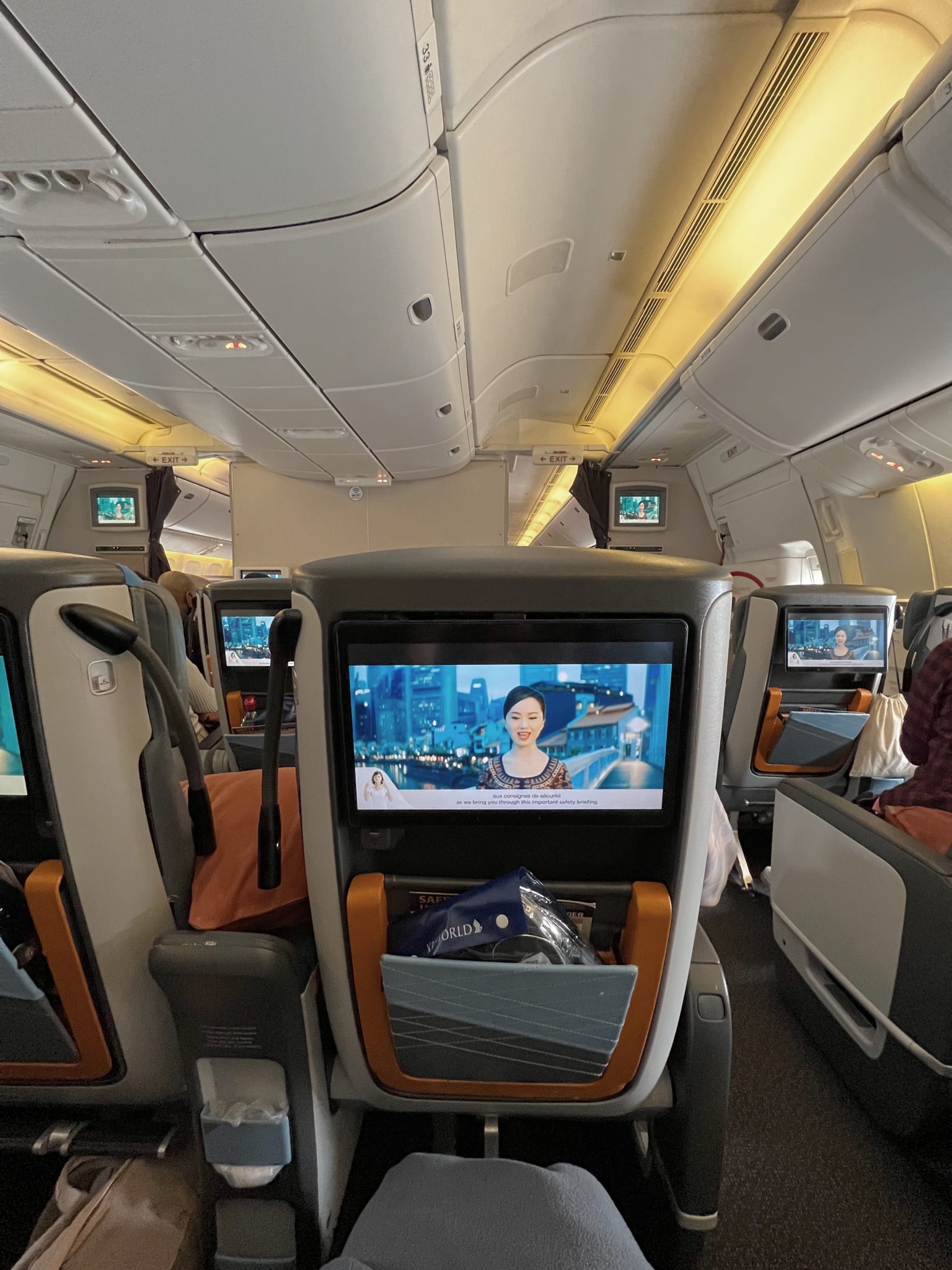 Singapore Airlines Premium Review - of